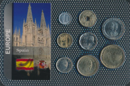Spanien Stgl./unzirkuliert Kursmünzen Stgl./unzirkuliert Ab 1989 1 Peseta Bis 500 Pesetas (10678722 - Ongebruikte Sets & Proefsets
