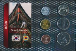 Süd-Korea Stgl./unzirkuliert Kursmünzen Stgl./unzirkuliert Ab 1982 1 Won Bis 500 Won (10678734 - Corée Du Sud