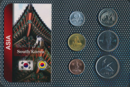 Süd-Korea Stgl./unzirkuliert Kursmünzen Stgl./unzirkuliert Ab 1982 1 Won Bis 500 Won (10678738 - Corée Du Sud