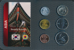 Süd-Korea Stgl./unzirkuliert Kursmünzen Stgl./unzirkuliert Ab 1982 1 Won Bis 500 Won (10678740 - Corée Du Sud