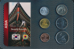 Süd-Korea Stgl./unzirkuliert Kursmünzen Stgl./unzirkuliert Ab 1982 1 Won Bis 500 Won (10678741 - Corée Du Sud