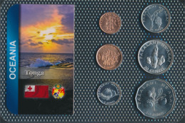 Tonga Stgl./unzirkuliert Kursmünzen Stgl./unzirkuliert Ab 1981 1 Seniti Bis 50 Seniti (10678676 - Tonga