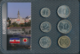 Jugoslawien 1993 Stgl./unzirkuliert Kursmünzen 1993 1 Dinara Bis 100 Dinara (10678835 - Jugoslavia