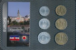 Jugoslawien 1963 Stgl./unzirkuliert Kursmünzen 1963 1 Dinara Bis 50 Dinara (10678840 - Jugoslavia