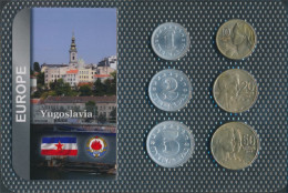 Jugoslawien 1963 Stgl./unzirkuliert Kursmünzen 1963 1 Dinara Bis 50 Dinara (10678842 - Jugoslavia