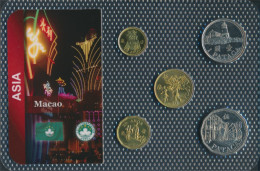 Macau Stgl./unzirkuliert Kursmünzen Stgl./unzirkuliert Ab 1992 10 Avos Bis 5 Patacas (10678548 - Macao