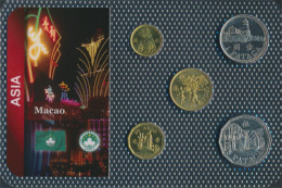 Macau Stgl./unzirkuliert Kursmünzen Stgl./unzirkuliert Ab 1992 10 Avos Bis 5 Patacas (10678549 - Macao