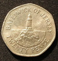 JERSEY - 20 PENCE 1983 - Elizabeth II - 2eme Effigie - KM 66 - TWENTY PENCE - Jersey