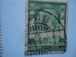 SIAM THAILAND USED STAMPS KINGS   WITH  POSTMARK - Siam