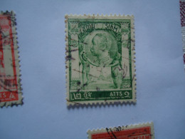 SIAM THAILAND USED STAMPS KINGS   WITH  POSTMARK - Siam