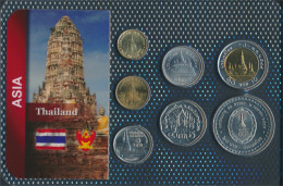 Thailand Stgl./unzirkuliert Kursmünzen Stgl./unzirkuliert Ab 1987 25 Satang Bis 20 Baht (10678689 - Tailandia