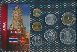 Thailand Stgl./unzirkuliert Kursmünzen Stgl./unzirkuliert Ab 1987 25 Satang Bis 20 Baht (10678690 - Tailandia