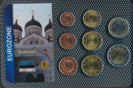 Estland Stgl./unzirkuliert Kursmünzen Stgl./unzirkuliert Ab 2011 1 Cent Bis 2 Euro (10678183 - Estonie