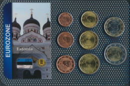 Estland Stgl./unzirkuliert Kursmünzen Stgl./unzirkuliert Ab 2011 1 Cent Bis 2 Euro (10678186 - Estonie