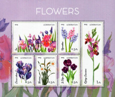 Azerbaijan 2023. Flowers. Flora. Souvenir Sheet. MNH - Azerbaïdjan