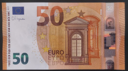 50 EURO R038A1 Germany Lagarde Serie RE Perfect UNC - 50 Euro
