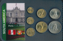 Peru Stgl./unzirkuliert Kursmünzen Stgl./unzirkuliert Ab 1966 5 Centavos Bis 10 Soles (10678650 - Perú