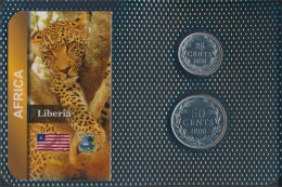 Liberia 2000 Stgl./unzirkuliert Kursmünzen 2000 25 Cents Bis 50 Cents (10678384 - Liberia