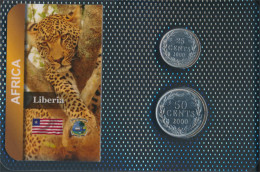 Liberia 2000 Stgl./unzirkuliert Kursmünzen 2000 25 Cents Bis 50 Cents (10678385 - Liberia