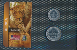 Liberia 2000 Stgl./unzirkuliert Kursmünzen 2000 25 Cents Bis 50 Cents (10678386 - Liberia