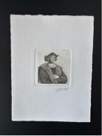 Belgique 1992 COB 2454 Epreuve D'artiste Proof 1er Jour FDC Christophe Colomb Christopher Columbus Kolumbus CEPT Brun - Christopher Columbus