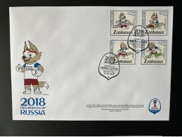 Sierra Leone 2018 FDC Surch. Ovpt. "FRANCE CHAMPION" FIFA World Cup WM Coupe Du Monde HOLOGRAMME HOLOGRAM HOLOGRAMM - Hologrammes