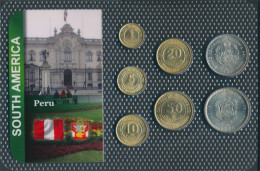Peru Stgl./unzirkuliert Kursmünzen Stgl./unzirkuliert Ab 1985 1 Centimos Bis 5 Intis (10678853 - Perú