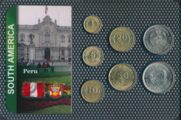 Peru Stgl./unzirkuliert Kursmünzen Stgl./unzirkuliert Ab 1985 1 Centimos Bis 5 Intis (10678855 - Perú