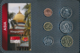 Singapur Stgl./unzirkuliert Kursmünzen Stgl./unzirkuliert Ab 1993 1 Cent Bis 1 Dollar (10679007 - Singapour