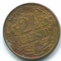 2 1/2 CENT 1965 CURACAO NÉERLANDAIS NETHERLANDS Bronze Colonial Pièce #S10224.F.A - Curaçao