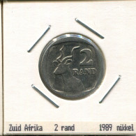 2 RAND 1989 SOUTH AFRICA Coin #AS289.U.A - Zuid-Afrika