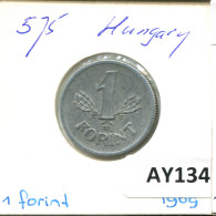 1 FORINT 1969 HUNGARY Coin #AY134.2.U.A - Ungheria