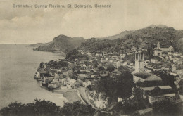 Grenada, W.I., ST. GEORGE'S, Grenada's Sunny Reviera (1910s) Postcard - Grenada