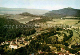 Schoenberg Bensheim Schloss Schoenberg Knappschafts Vorsorgeheim Fliegeraufnahme - Bensheim