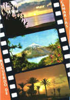 Delcampe - TENERIFE, SUNSET, LAS AMERICAS BEACH, PEAK OF TEIDE, MOUNTAIN, POSTCARD, SPAIN - Tenerife