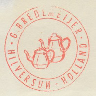 Meter Cut Netherlands 1973 Coffee Pot - Tea Pot - Autres & Non Classés