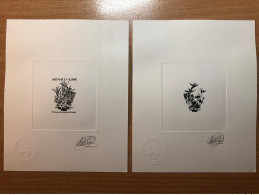 Monaco 2019 YT 3174 Epreuve D'artiste Proof Flore Flora 52ème Concours International De Bouquets Fleurs Flowers Blumen - Unused Stamps