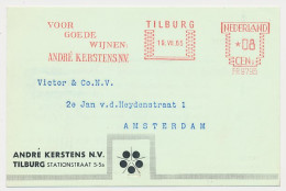 Meter Card Netherlands 1965 Wine Importer - Vins & Alcools
