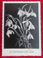 AK: Zur Konfirmation Gottes Segen, Gelaufen 24. III. 1961 (Nr.3955) - Kommunion