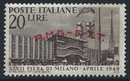 1949 TRIESTE A - N. 39b Senza Punto Dopo La 'F' MNH/** VARIETA' - Autres & Non Classés