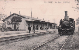 Setif - La Gare -  CPA °J - Setif