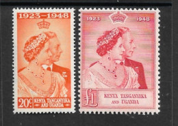 KENYA, UGANDA & TANGANYIKA 1948 SILVER WEDDING SET UNMOUNTED MINT (MINT NEVER HINGED) Cat £51 - Kenya, Ouganda & Tanganyika