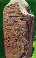 1 AK Guatemala * Tikal Stela Nummer 28, Errichtet Um 450 N. Chr. - Tikal Ist UNESCO Weltkulturerbe * - Guatemala