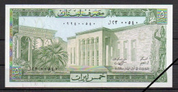 Lebanon, 5 Livres, 1986, Grade UNC - Libano