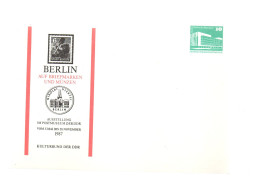 PDE323 - DDR GERMANIA ORIENTALE 1987 , 10 Pf Cartolina Nuova - Postkarten - Ungebraucht