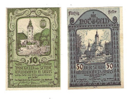 **Austria Notgeld Waidhofen A/d Ybbs  10+50 Heller   1127.2c - Austria