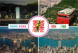 Hong Kong - Multivues - Train - Funiculaire - Carte Neuve - CPM - Voir Scans Recto-Verso - China (Hong Kong)