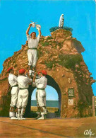 Folklore - Danses - Pays Basque - Groupe Folklorique Bi-Harri De Biarritz - Danse De St Michel D'Aretxinaga - Carte Neuv - Dans
