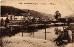 CPA MOUSSEY Le Canal Et L'Église (406501) - Moussey