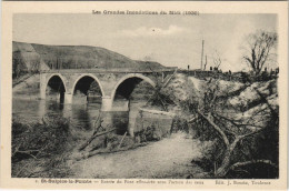 CPA SAINT-SULPICE-la-POINTE Inondations De Midi 1930 - Entree Du Pont (1087608) - Saint Sulpice